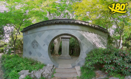 Chinese-style small park, leisurely and relaxing Chinese-style small park, leisurely and relaxing