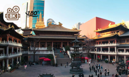 沉浸式欣赏上海静安寺Immersive Appreciation of Shanghai Jing'an Temple VR Video 沉浸式欣赏上海静安寺Immersive Appreciation of Shanghai Jing'an Temple VR