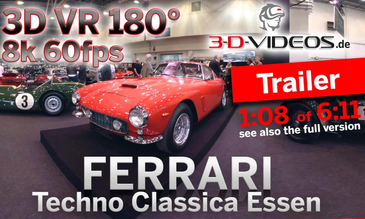 Classic Ferrari - Techno-Classica Essen - 250 GT SWB etc. - Trailer 1:07