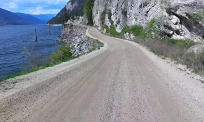 A 17 Km Scenic drive along a lake and into a forest, with Stops along the way to take short walks to four waterfalls (6K, Flat) VR Video A 17 Km Scenic drive along a lake and into a forest, with Stops along the way to take short walks to four waterfalls (6K, Flat) VR