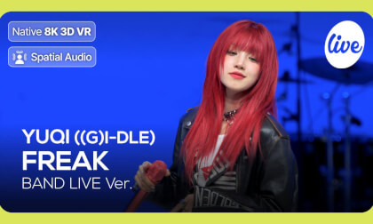 [8K S3D] VENTA X -’it’s Live’ : YUQI (G)I-DLE - FREAK
