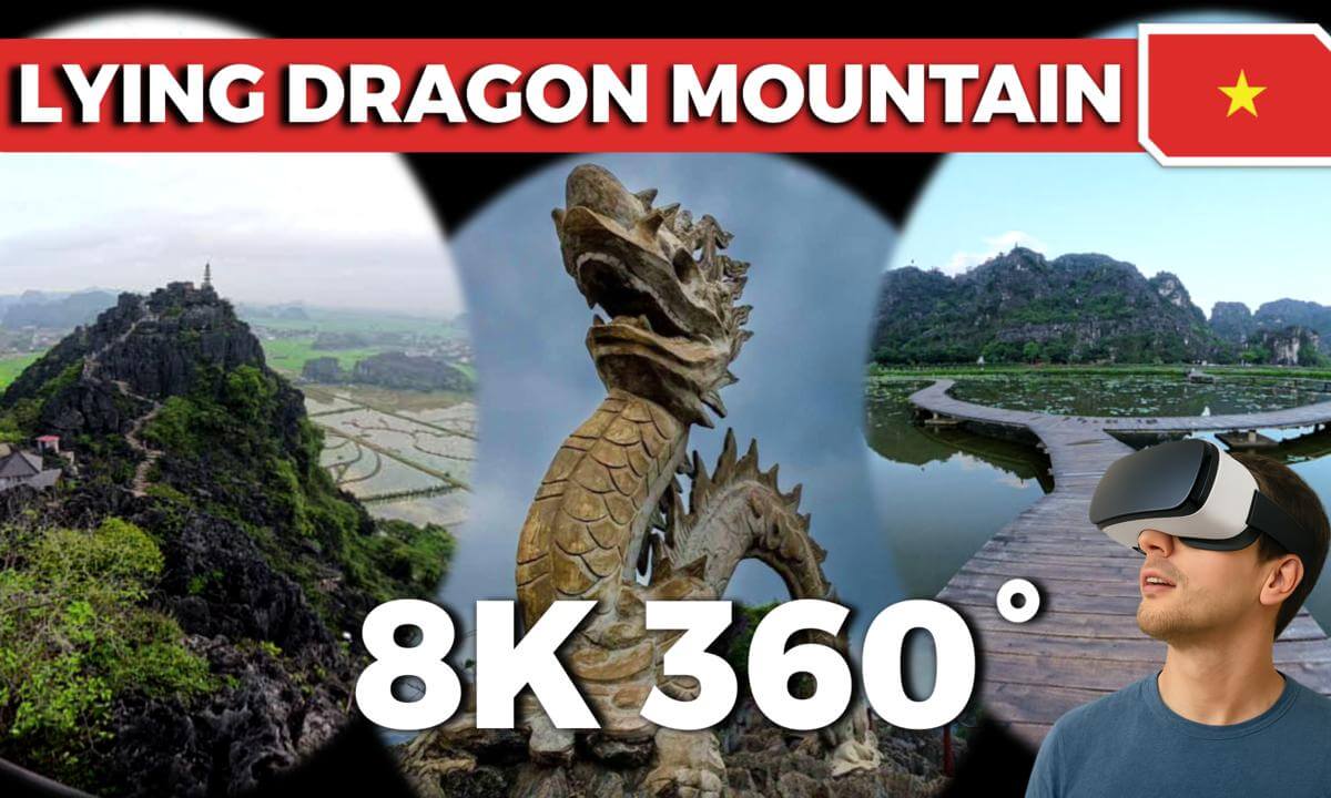 8K 360° VR Tour of Lying Dragon Mountain | Tranquil Lily Ponds to Summit Views | Vietnam