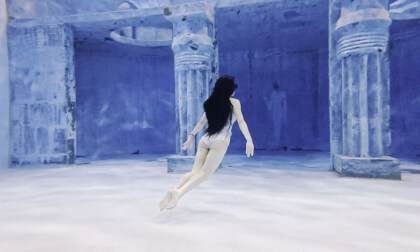 Mermaid Beneath the Blue: A Dreamlike Dive Mermaid Beneath the Blue: A Dreamlike Dive