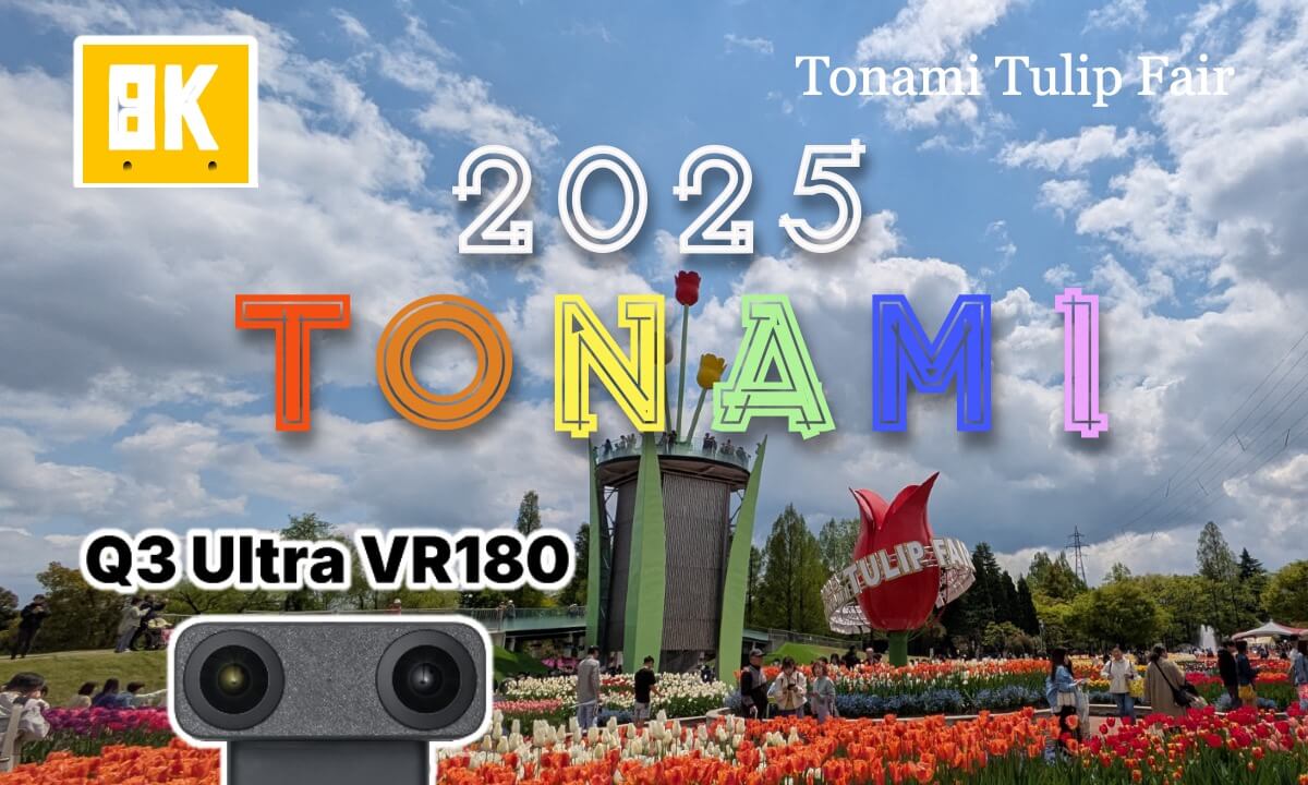 2025 Tonami Tulip Fair Long take - Q3U VR180