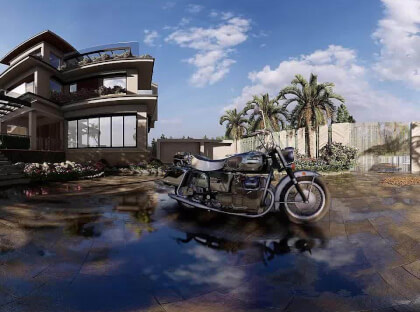 Casa Render 360° - Proyectista Franco Ávarez BIM