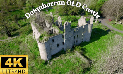 Dalquharran OLD Castle from Above | 4K Drone Tour of Ayrshire’s Hidden Gems (h264) VR Video Dalquharran OLD Castle from Above | 4K Drone Tour of Ayrshire’s Hidden Gems (h264) VR