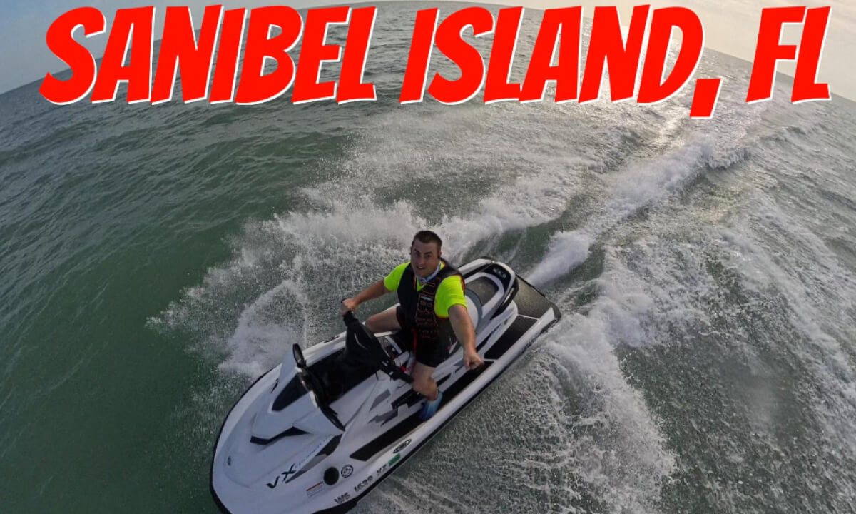 Ocean Riding around Sanibel Island Florida on 2024 Yamaha VX Cruiser HO