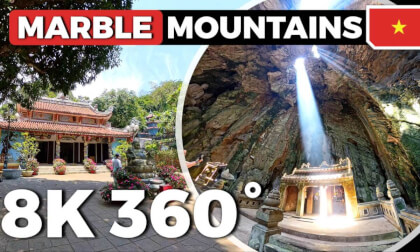8K 360° VR Tour of Marble Mountains | Temples, Viewpoints & Sacred Cave | Vietnam VR Video 8K 360° VR Tour of Marble Mountains | Temples, Viewpoints & Sacred Cave | Vietnam VR