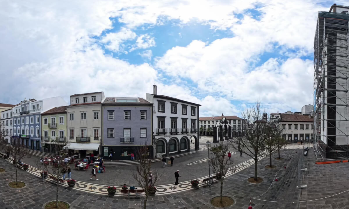 Walking Through a Hidden caribian-like Paradise | 360° Tour of Ponta Delgada, Azores 🇵🇹