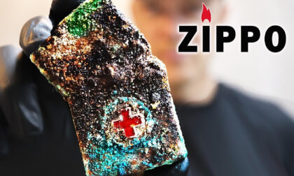Zippo Lighter Restoration VR Video Zippo Lighter Restoration VR