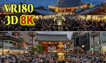 Asakusa Sanja Festival 2025(2/3),Mikoshi Joint Procession in Tokyo , JAPAN