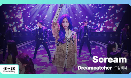 [8K Upscaling S3D] VENTA X -’THE SHOW’ : Dreamcatcher - Scream