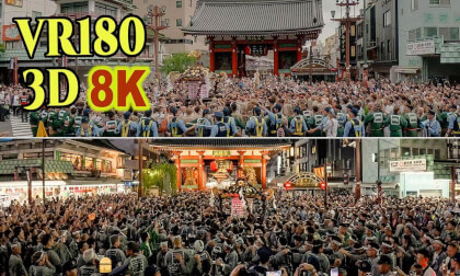 Asakusa Sanja Festival 2025 (3/3),Main Mikoshi Procession in Tokyo , JAPAN