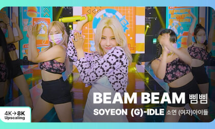 [8K Upscaling S3D] VENTA X -’THE SHOW’ : JEON SOYEON (G)I-DLE - BEAM BEAM