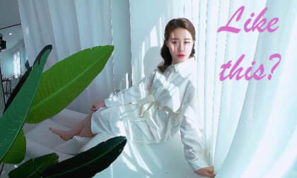 180 3D VR] Like this? 2-６