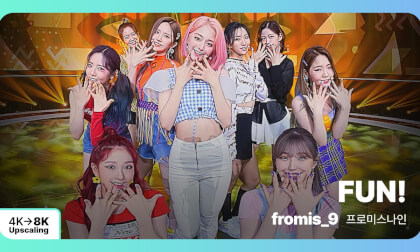 [8K Upscaling S3D] VENTA X -’THE SHOW’ : fromis_9 - FUN!