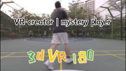 Who is the friendly videographer? Watch till end, mystery last scorer basketball Punggol | 3D VR 180 VR Video Who is the friendly videographer? Watch till end, mystery last scorer basketball Punggol | 3D VR 180 VR