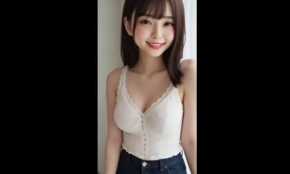 Cute girl dancing