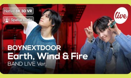 [8K S3D] VENTA X -’it’s Live’ : BOYNEXTDOOR - Earth, Wind & Fire