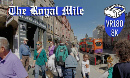 Explore Edinburgh's Historic Royal Mile | 180° VR Tour Of Scotland's Old Town VR Video Explore Edinburgh's Historic Royal Mile | 180° VR Tour Of Scotland's Old Town VR