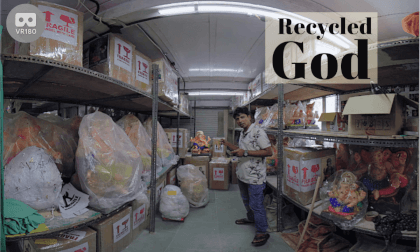 Recycled God - 6k 180VR 3D VR Video Recycled God - 6k 180VR 3D VR