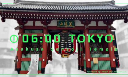 Asakusa Sensoji Temple/ Tokyo at 6am/ Ambisonics and VR180 Asakusa Sensoji Temple/ Tokyo at 6am/ Ambisonics and VR180