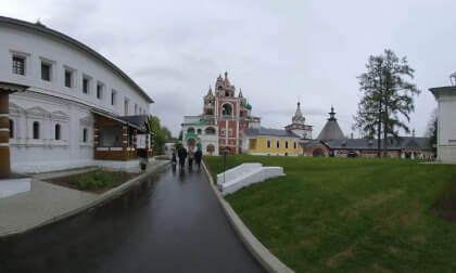 [VR180] Russia, Savvino-Storozhevsky Monastery, Zvenigorod, Moscow region