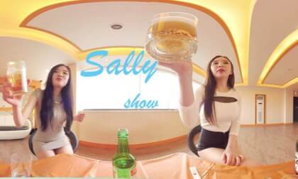 360 VR] Sally show ep.5 variety of ways to enjoy drinking