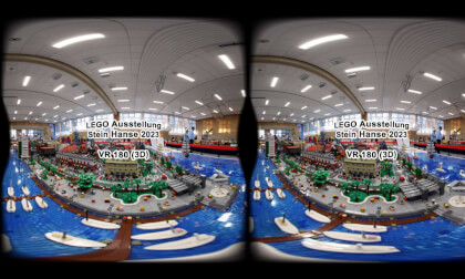 VR-Experience: LEGO-Exhibition Stein Hanse 2023 (VR180 3D 8K) VR-Experience: LEGO-Exhibition Stein Hanse 2023 (VR180 3D 8K)