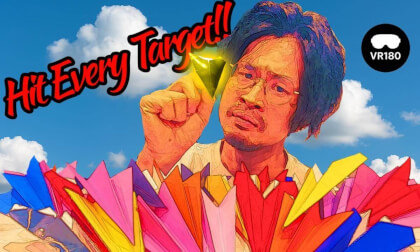 全ての的に当てて脱出せよ!!! Hit all the targets and escape!!! VR Video 全ての的に当てて脱出せよ!!! Hit all the targets and escape!!! VR