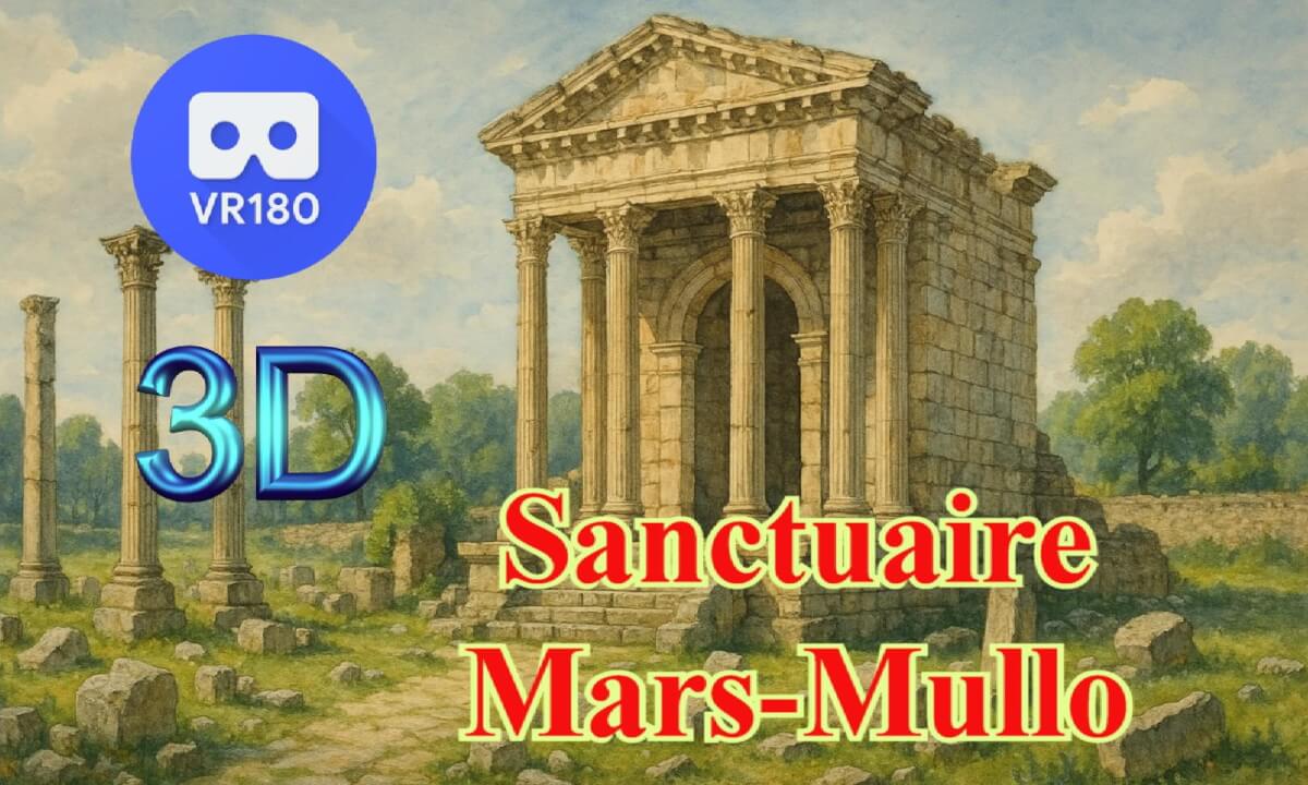 VR180 3D - 6K 50Ips - ALLONNES Archéologie - 24 mai.2025