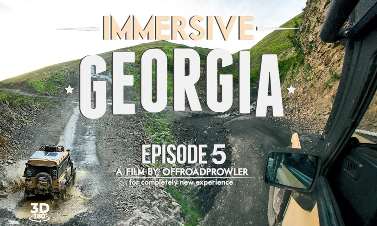 Climbing Through History: VR Drive to Abano Pass - Road To Omalo Experience