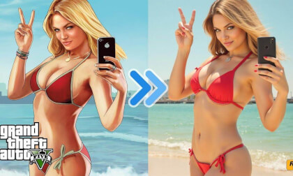 GTA 5 Artworks in Real Life - Reimagined VR Video GTA 5 Artworks in Real Life - Reimagined VR