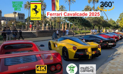 Ferrari Cavalcade Sevilla 2025 Part 01 VR Video Ferrari Cavalcade Sevilla 2025 Part 01 VR