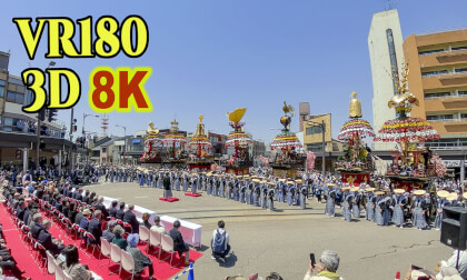Takaoka Mikurumayam Festival , UNESCO Intangible Cultural Heritage,in Takaoka-City,Toyama,Japan VR Video Takaoka Mikurumayam Festival , UNESCO Intangible Cultural Heritage,in Takaoka-City,Toyama,Japan VR