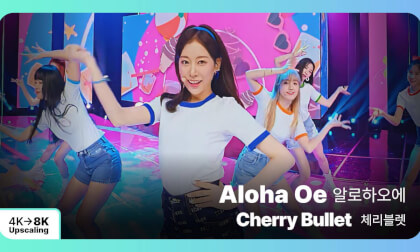 [8K Upscaling S3D] VENTA X -’THE SHOW’ : Cherry Bullet - Aloha Oe