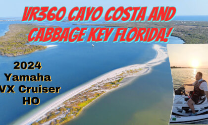 VR360 Beautiful Beach Tour Southwest Florida Cayo Costa on a 2024 Yamaha Waverunner VX Cruiser HO with Dolphin sightings VR Video VR360 Beautiful Beach Tour Southwest Florida Cayo Costa on a 2024 Yamaha Waverunner VX Cruiser HO with Dolphin sightings VR