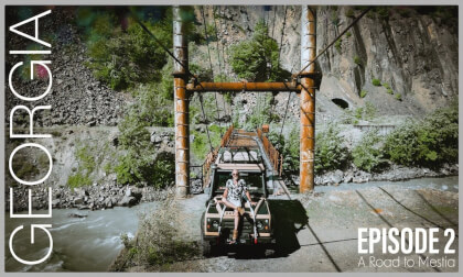Batumi To Mestia: A Drive Into The Caucasus Mountains VR Video Batumi To Mestia: A Drive Into The Caucasus Mountains VR