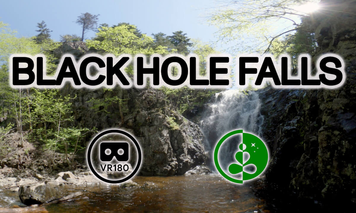Black Hole Falls | VR180 | Nature Experience