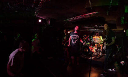 Qatsi /Blackened Screamo, Post-Metal/Live in "Fish Fabrique Nouvelle" club, Saint Petersburg, 08.09.2024