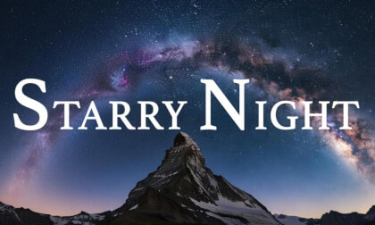 Starry Night 4K – Relaxing Scenery & Hidden Gems with Calming Music VR Video Starry Night 4K – Relaxing Scenery & Hidden Gems with Calming Music VR