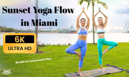 Two Miami girls. One mat. Full 360°. Two Miami girls. One mat. Full 360°.