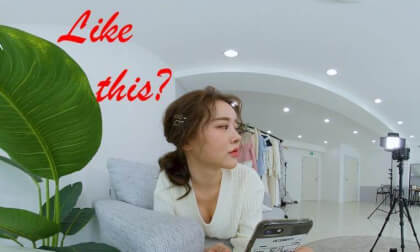 180 3D VR] Like this? 2 side cut 2