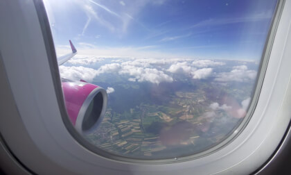 Flying over North of Italy over the Clouds VR Video Flying over North of Italy over the Clouds VR