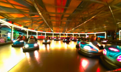 Bumper cars - Dodgems - Slam cam Bumper cars - Dodgems - Slam cam