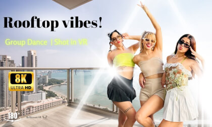 Girls dancing to 'Dynamite' -180° VR Video Girls dancing to 'Dynamite' -180° VR