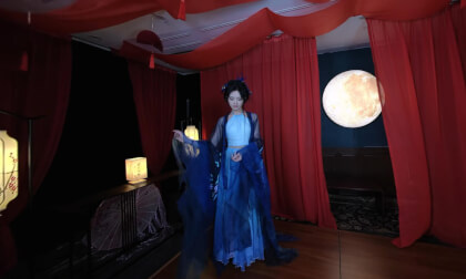 狸妖妖liyaoyao 20250503001 苏幕遮 3D VR 180 8K VR Video 狸妖妖liyaoyao 20250503001 苏幕遮 3D VR 180 8K VR