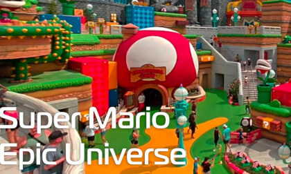 Super Nintendo Land - Mario Section - Epic Universe Theme Park Orlando, FL Slam XCam 180 VR 8K Super Nintendo Land - Mario Section - Epic Universe Theme Park Orlando, FL Slam XCam 180 VR 8K