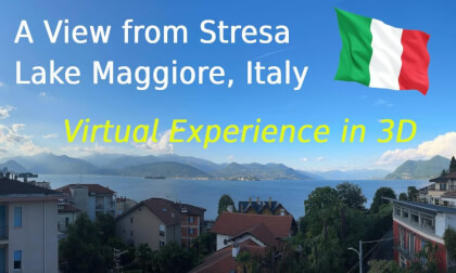 Stresa Lake 3D VR Video Stresa Lake 3D VR