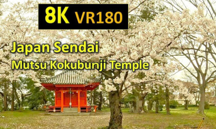 Japan Sendai Mutsu Kokubunji Temple VR Video Japan Sendai Mutsu Kokubunji Temple VR